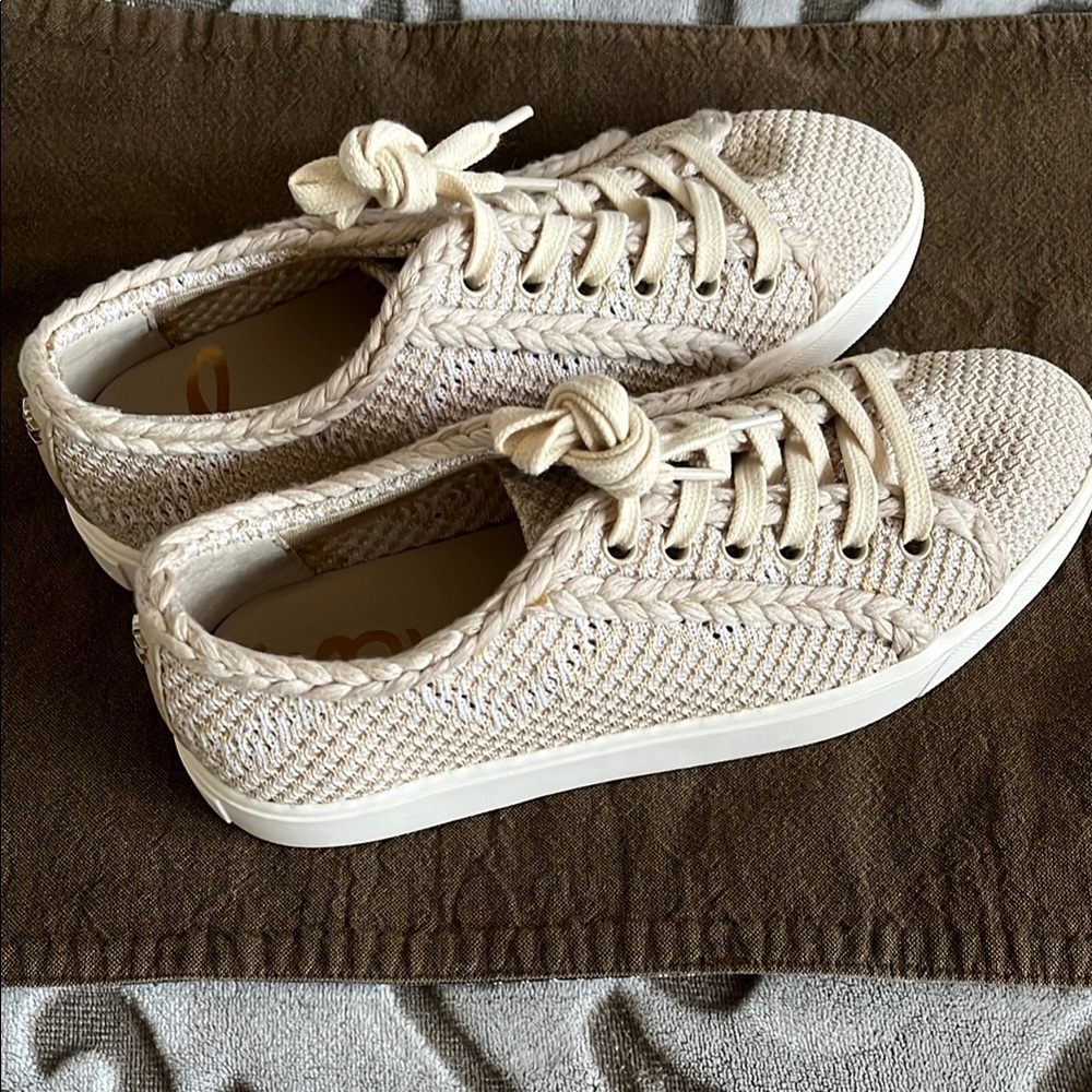 Sam Edelman crochet style sneakers
